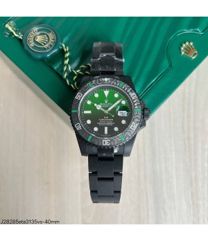 SUPER CLONE MÁQUINA ETA - ROLEX SUBMARINER DIW CARBONO VERDE 40MM