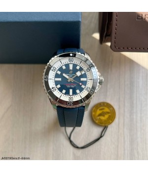  SUPER CLONE MÁQUINA ETA - BREITLING SUPEROCEAN AZUL 44MM