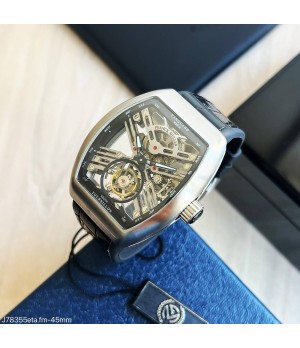  SUPER CLONE MÁQUINA ETA - FRANCK MULLER VANGUARD TOURBILLION 43MM