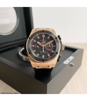  SUPER CLONE MÁQUINA ETA - HUBLOT KING POWER F1 FORMULA 1 48MM ROSE