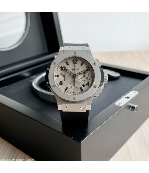  SUPER CLONE MÁQUINA ETA - HUBLOT BIG BANG 44MM CINZA