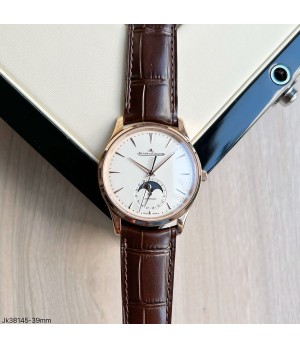  SUPER CLONE MÁQUINA ETA -JAEGER-LECOULTRE MASTER ULTRA THIN MOON ROSE 39MM