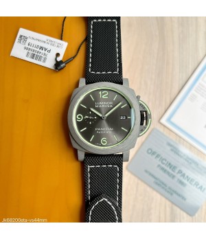  SUPER CLONE MÁQUINA ETA - PANERAI LUMINOR MARINA CINZA 44MM