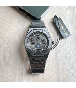  SUPER CLONE MÁQUINA ETA - AUDEMARS PIGUET ROYAL OAK 41MM PERPETUAL CALENDAR PVD