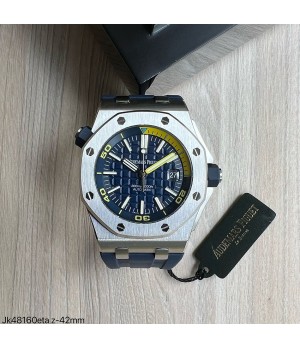  SUPER CLONE MÁQUINA ETA - AUDEMARS PIGUET ROYAL OAK OFFSHORE DIVER AZUL 42MM