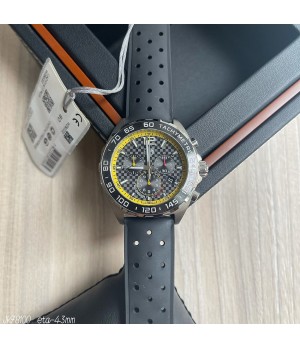  SUPER CLONE MÁQUINA ETA - TAG HEUER FORMULA 1 CARBON 43MM