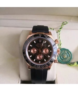 Réplica de Relógio Rolex Daytona Borracha