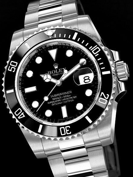 Relógio Réplica Rolex Submariner Black