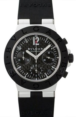 Relógio Réplica Bulgari Aluminum Chrono