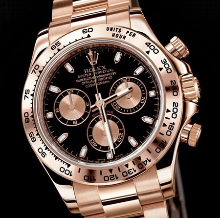 Relógio Réplica Rolex Oyster Perpetual Black Gold