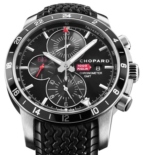 Relógio Réplica Chopard Mille Miglia Chrono Gmt Black
