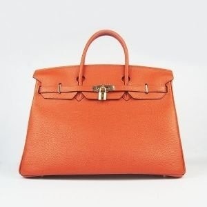 Réplica de Bolsa Hermes Birkin - Laranja