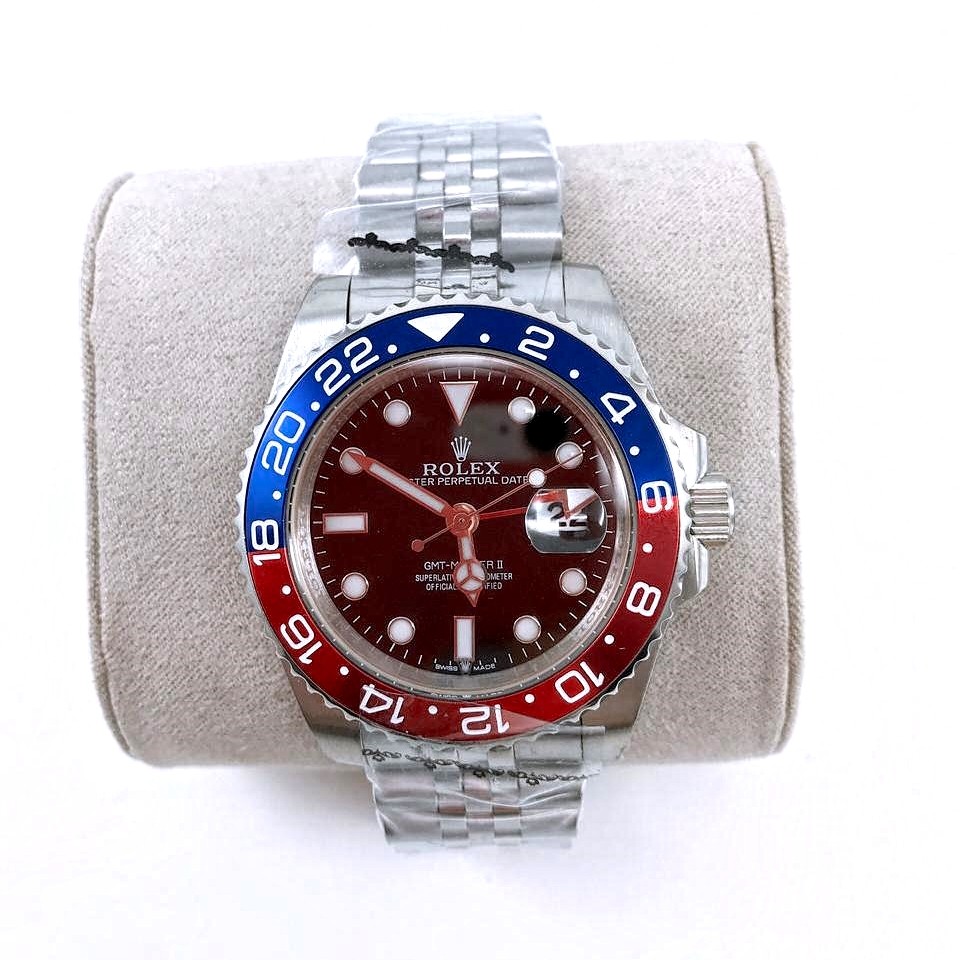 Relógio Réplica Rolex GMT Pulseira Jubilee