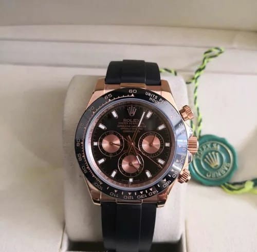 Réplica de Relógio Rolex  Daytona Borracha