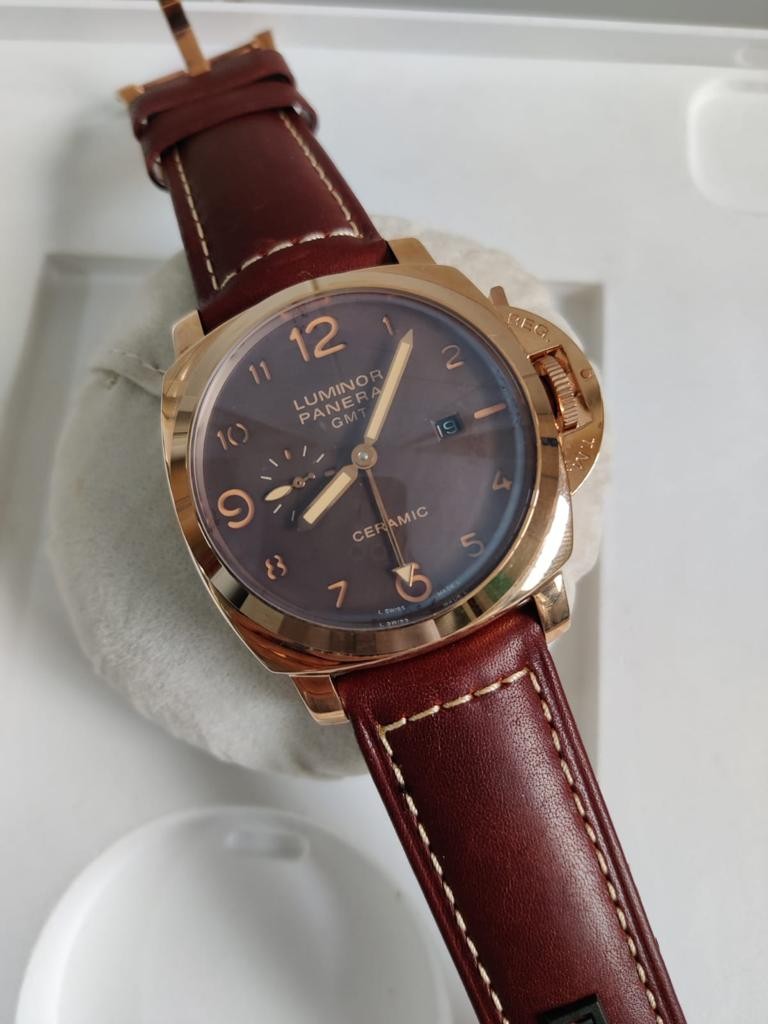 Réplica de Relógio Panerai Couro